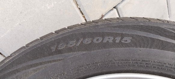 R15, 4x100 + letní pneu. - 3