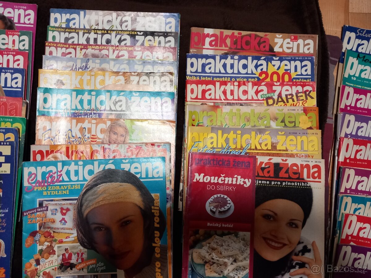 staré časopisy Praktická žena a Dorka - 3