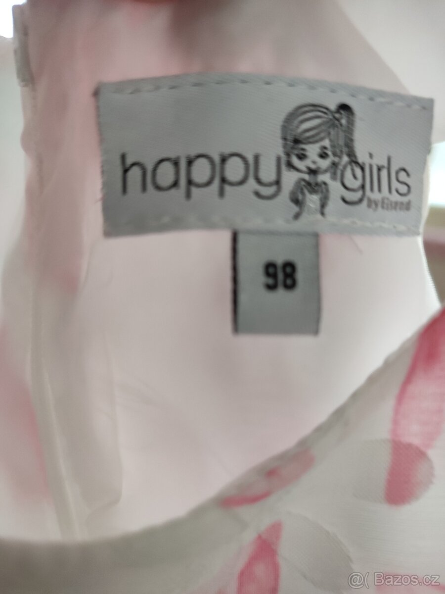 Slavnostní šatičky – vel. 98 + balerínky - 3