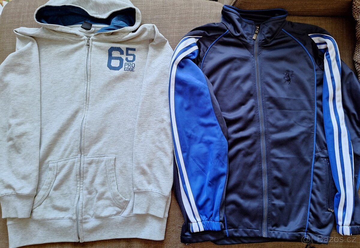 Mikiny na zip 152-164 - 3