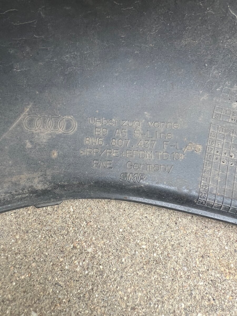 Audi A5 S LINE FACELIFT přední nárazník - 3