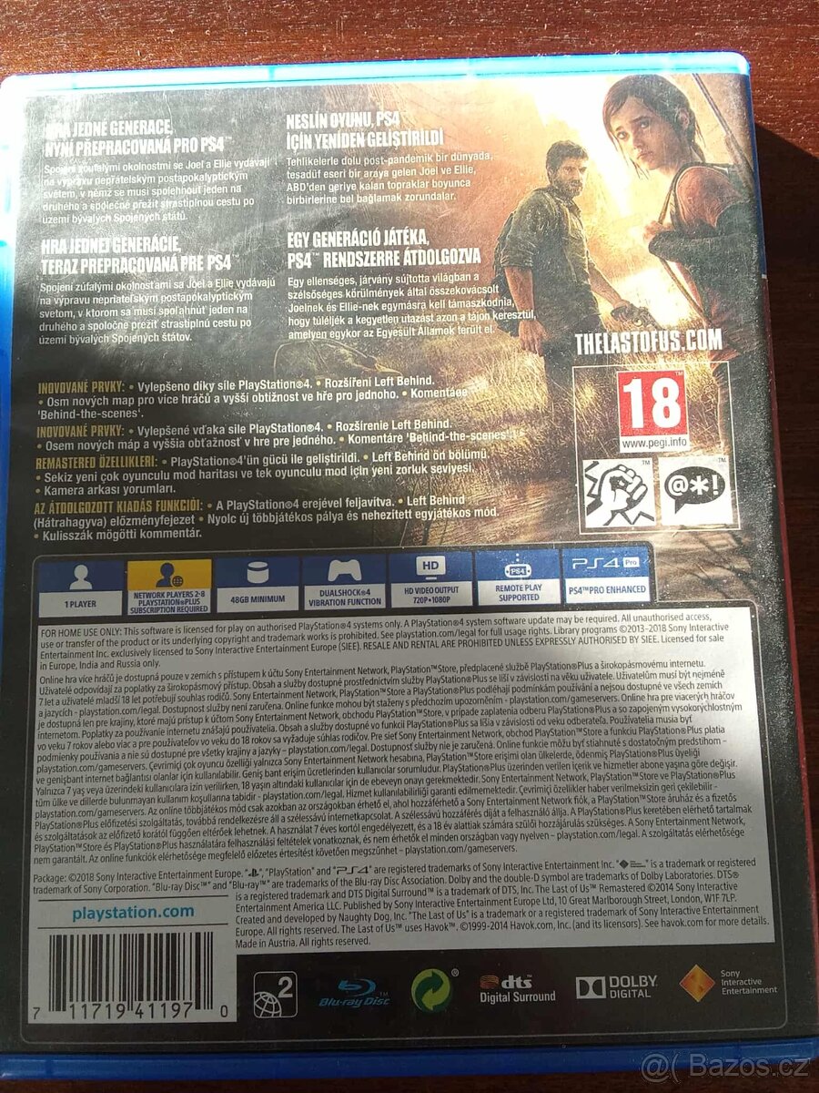 PS4 hra - The Last of us - 3