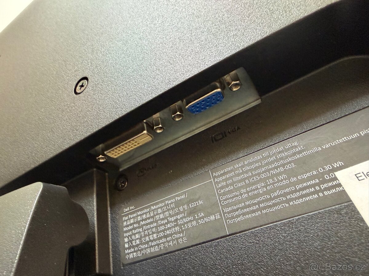 Dell E2213c – 22" WSXGA+ | DVI, VGA | TOP STAV - 3