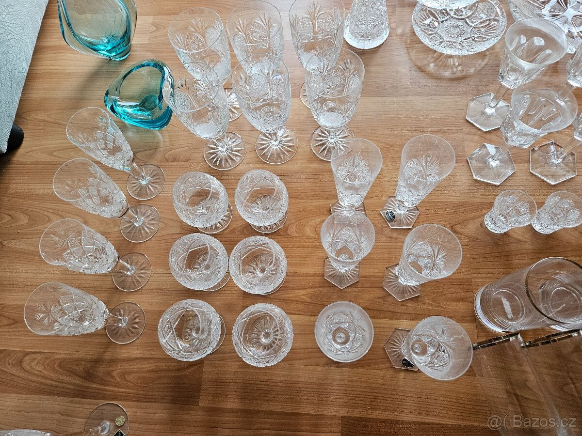 Brousene sklo Bohemia - 3