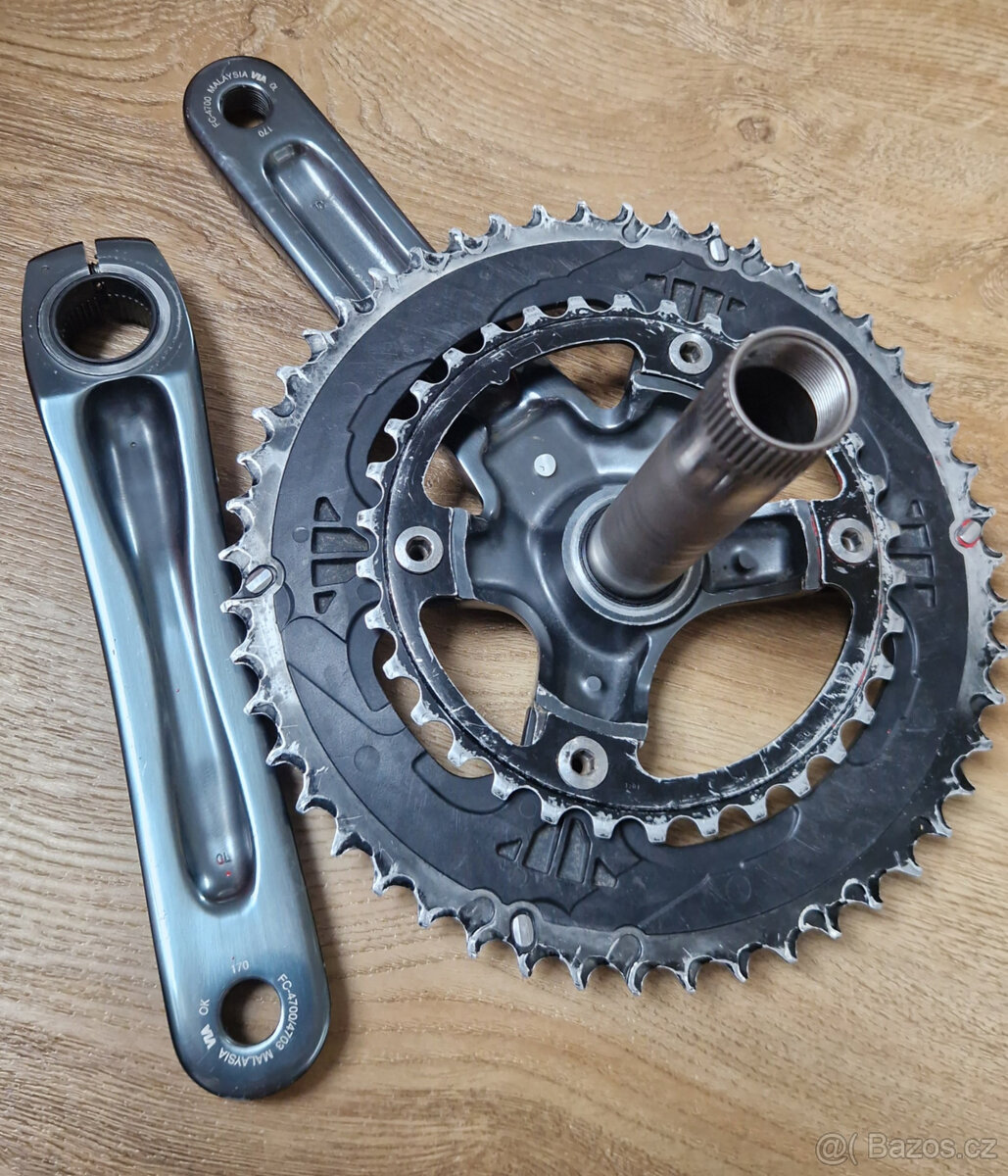 Kliky Shimano Tiagra 170mm FC-4700 50/34z - 3