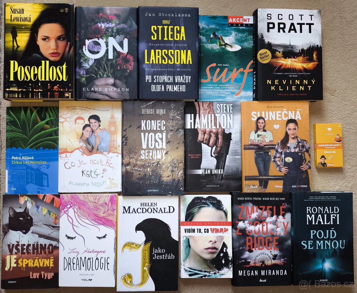 Různé druhy knih - 3