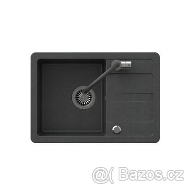 KUCHYŇSKÝ GRANITOVÝ DŘEZ STEINER NANO 30 + BATERIE + SIFON - 3