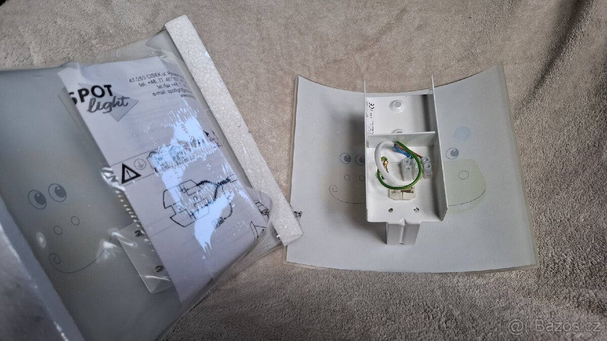 Dětské lampičky nástěnné s hrošíky. - 3