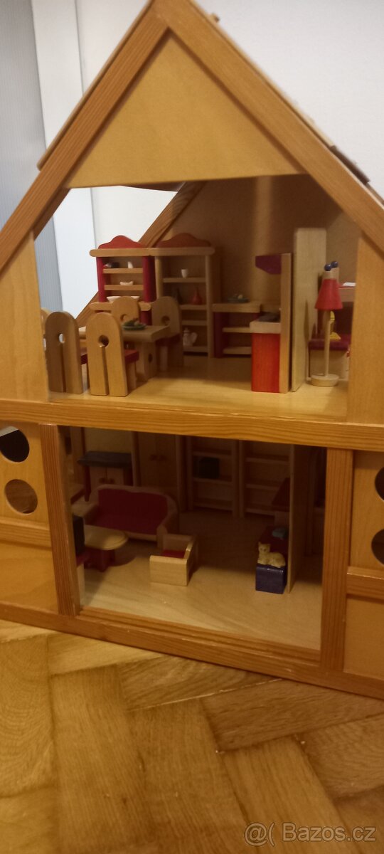 Doměček pro panenky i s nábytkem - 3