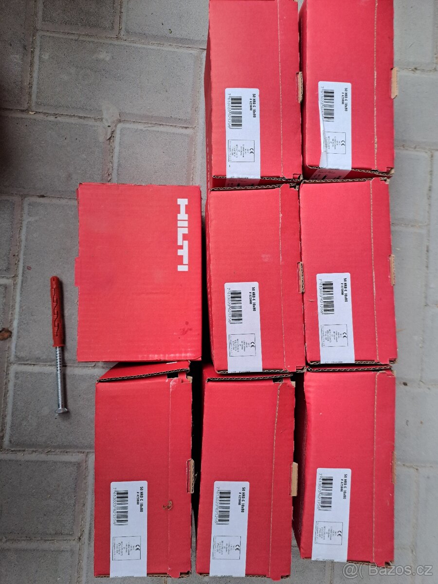 KOTVA HILTI PLASTOVÁ PRO RÁMY HRD-C 10x80 - 3