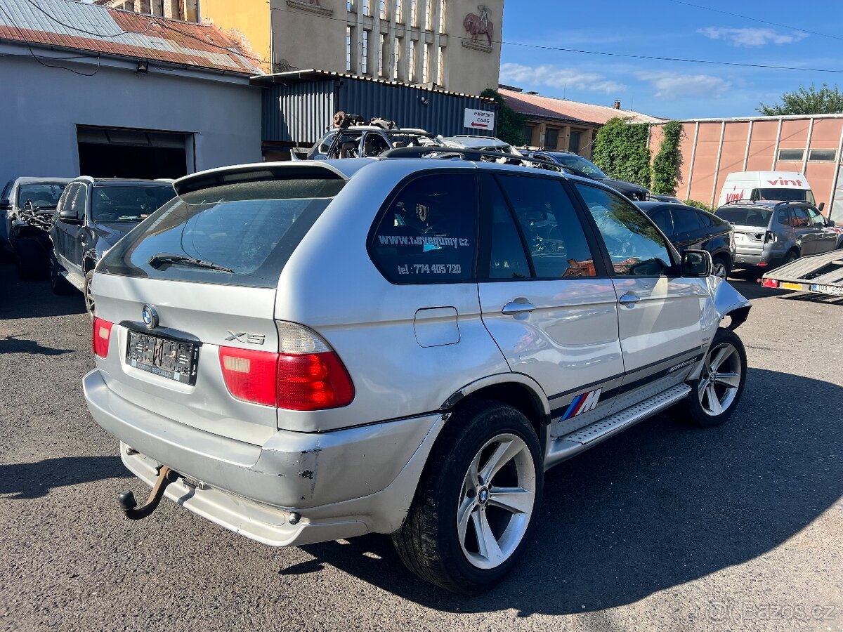Bmw x5 e53 3.0d 135kw Titansilber na díly - 3