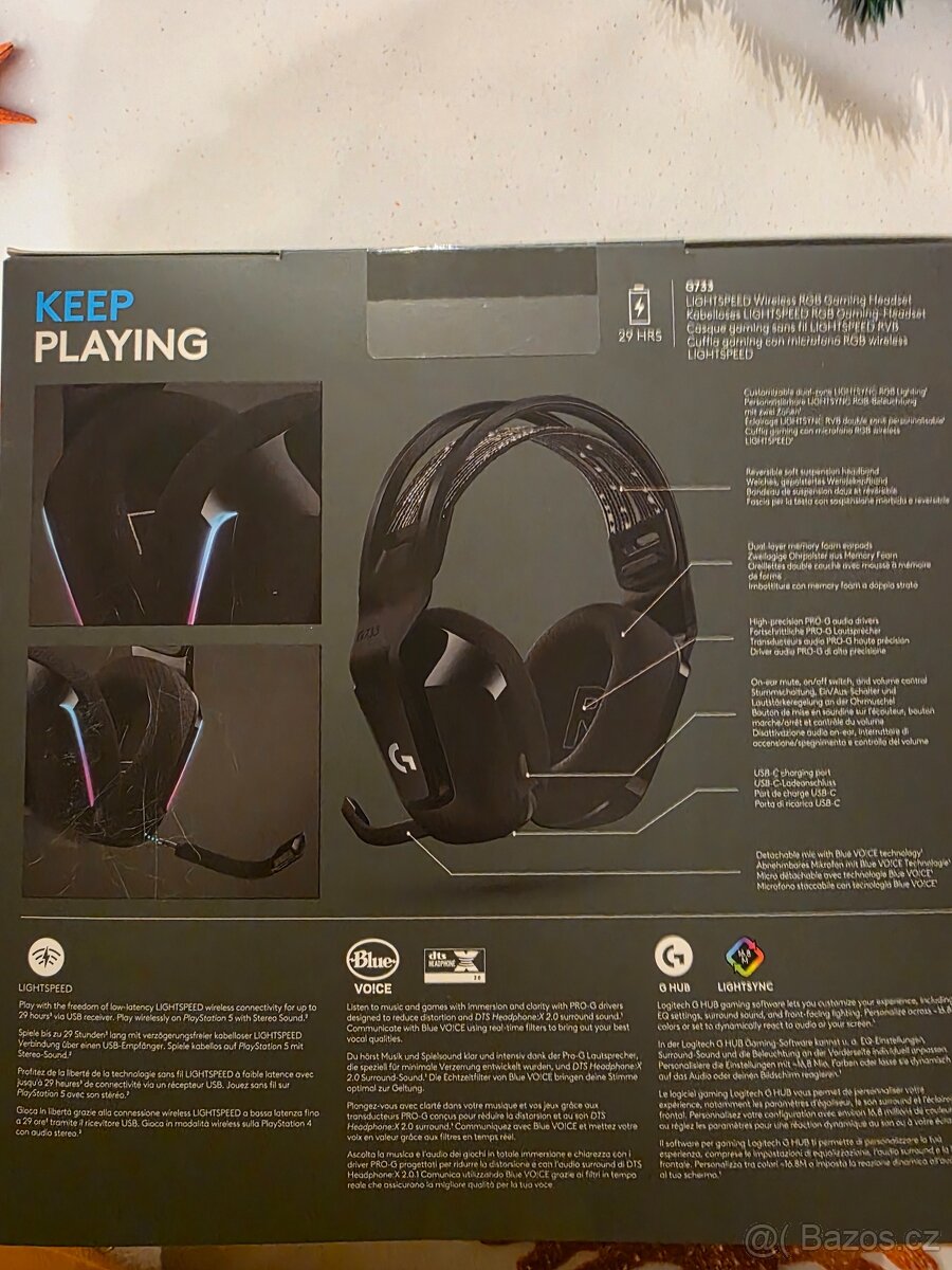 Logitech G733 LIGHTSPEED Wireless RGB Gaming - 3