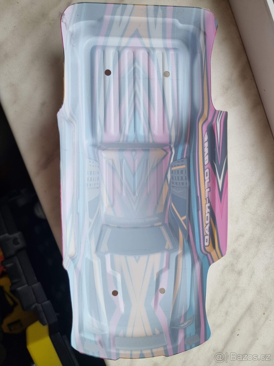 RC auto šasi case nový (parts body shell) MJX Hyper Go H16H - 3