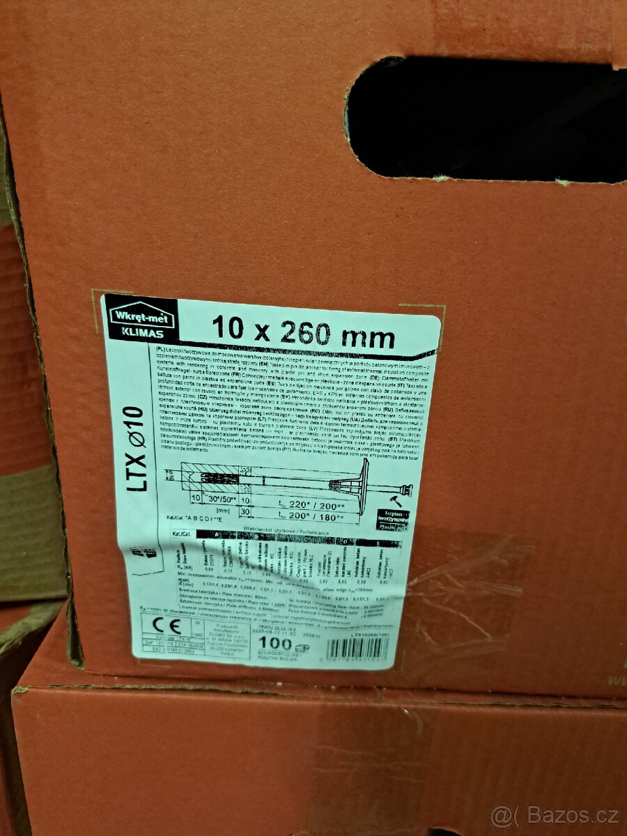 Hmoždinky na polystyren 10x260mm - 3