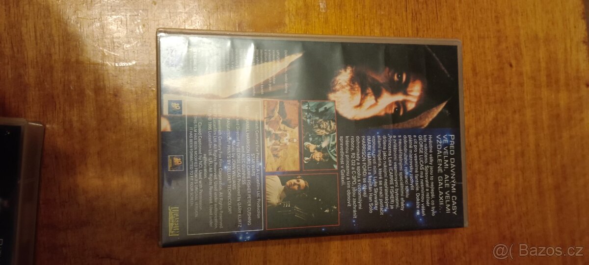 VHS kazety hvězdné valky - 3