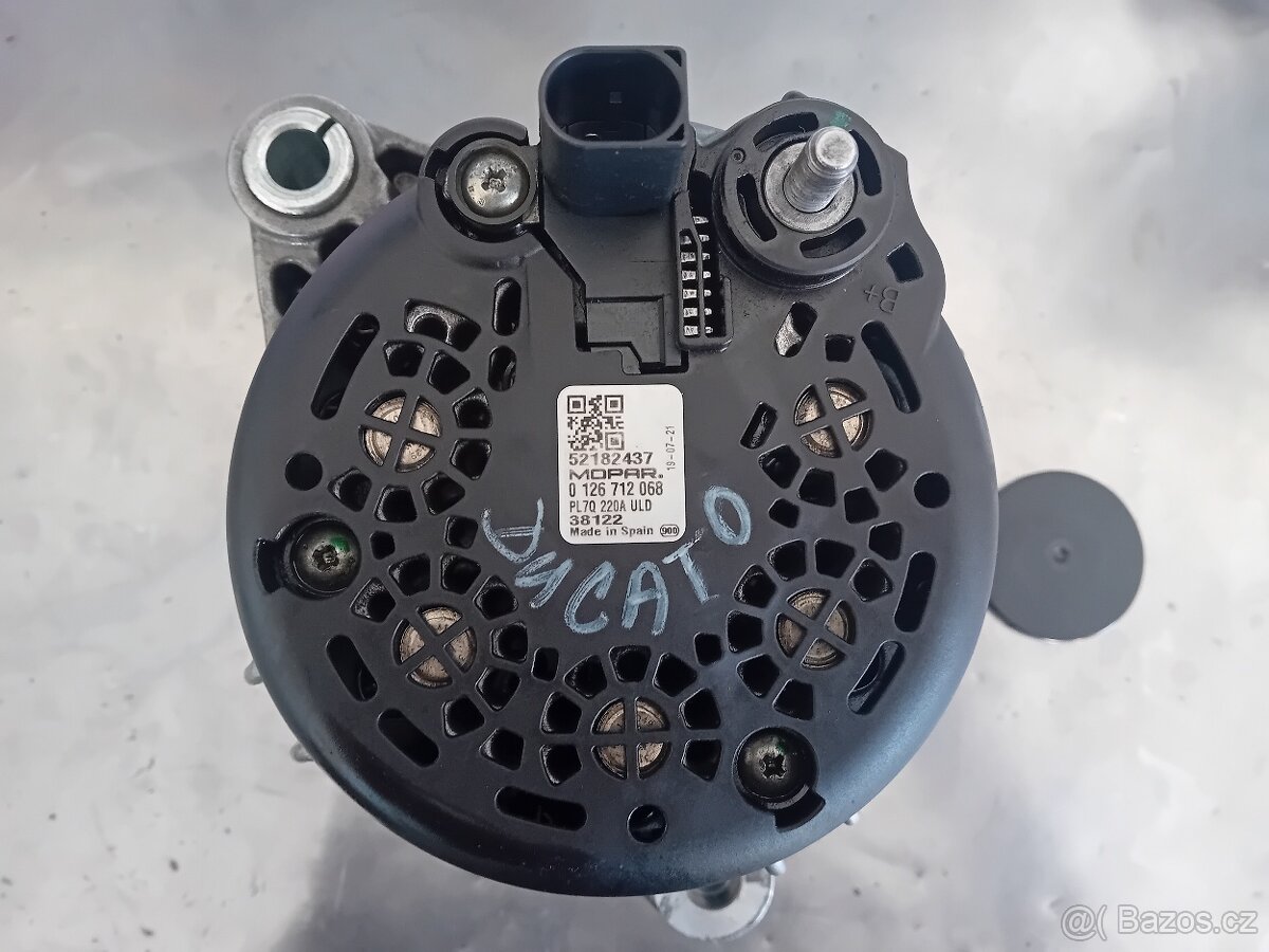 Fiat Ducato 2.2 D alternátor a starter - 3