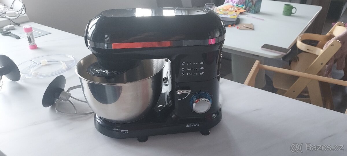 Kuchyňský robot Delimano PRO SM-1519BM černý - 3