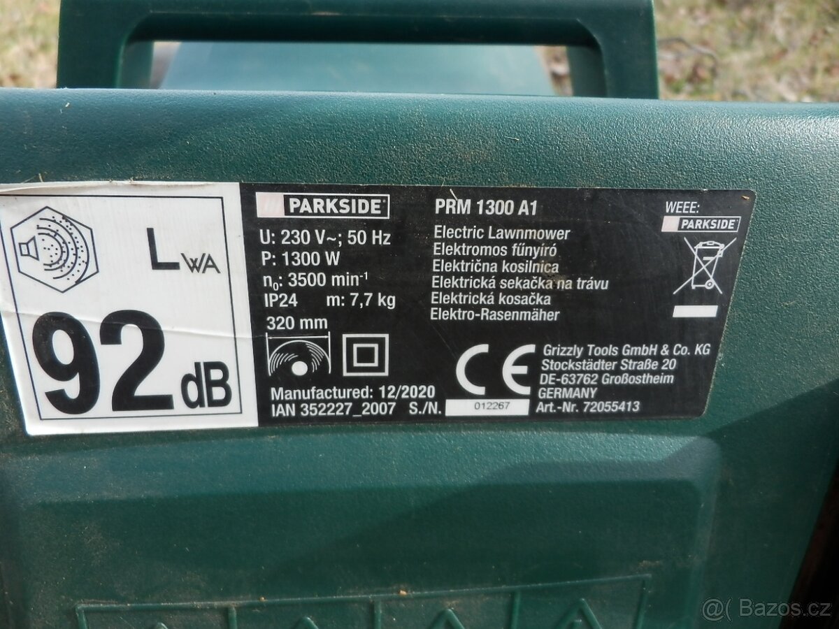 Elekrická sekačka Parkside - 3