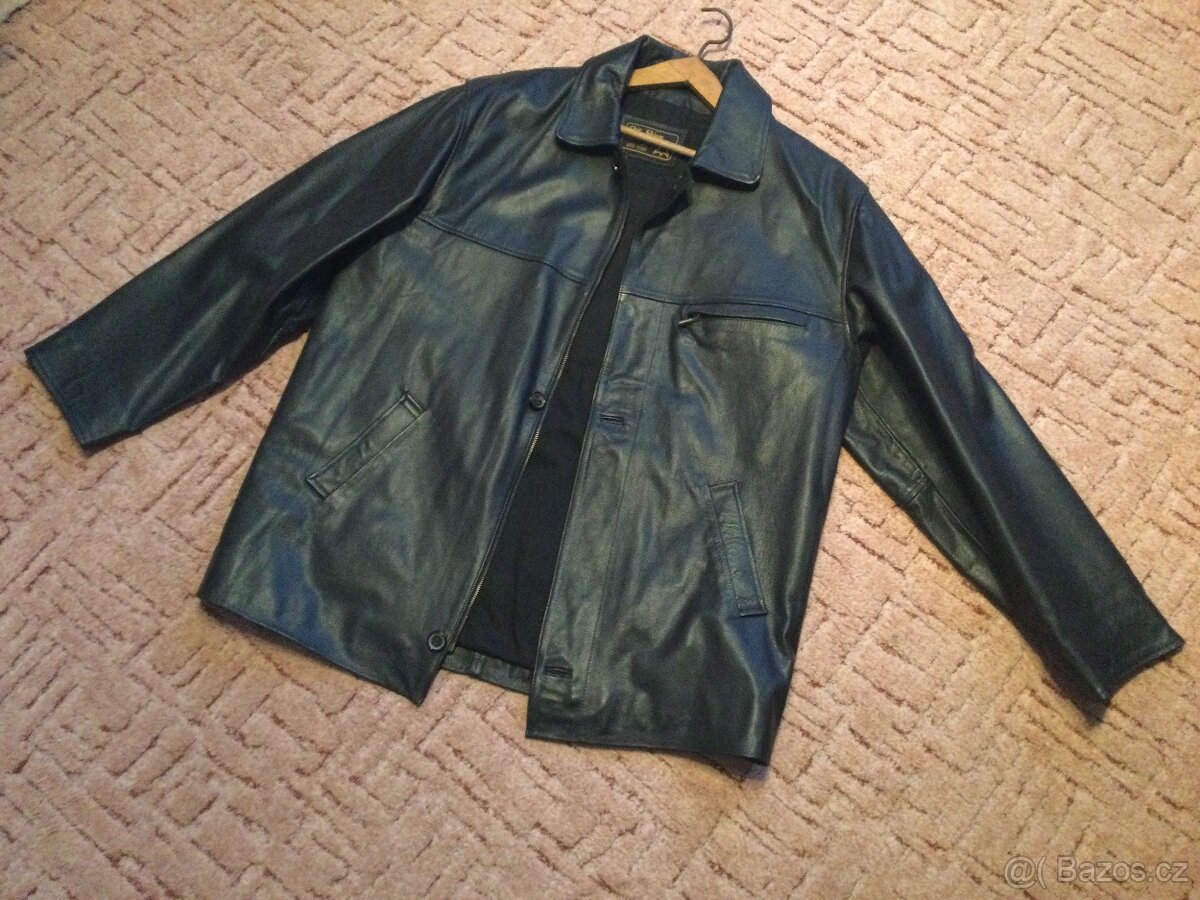Pánská kožená bunda - 3