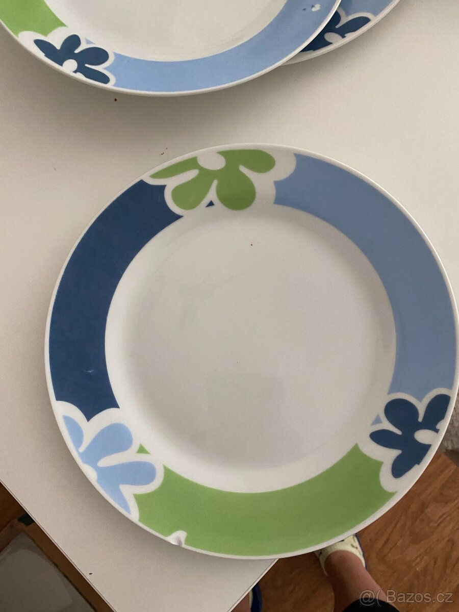 4x talíř mělký - 3