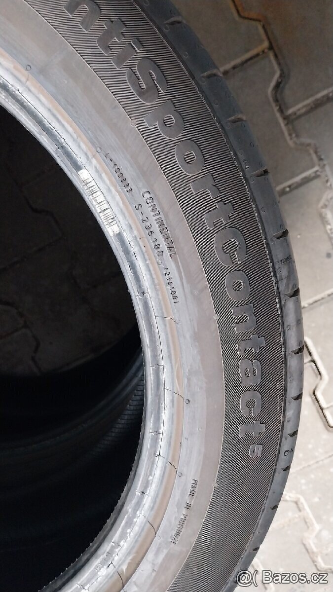 Prodám 2 x letní pneu Continental 255/45/19 - 3