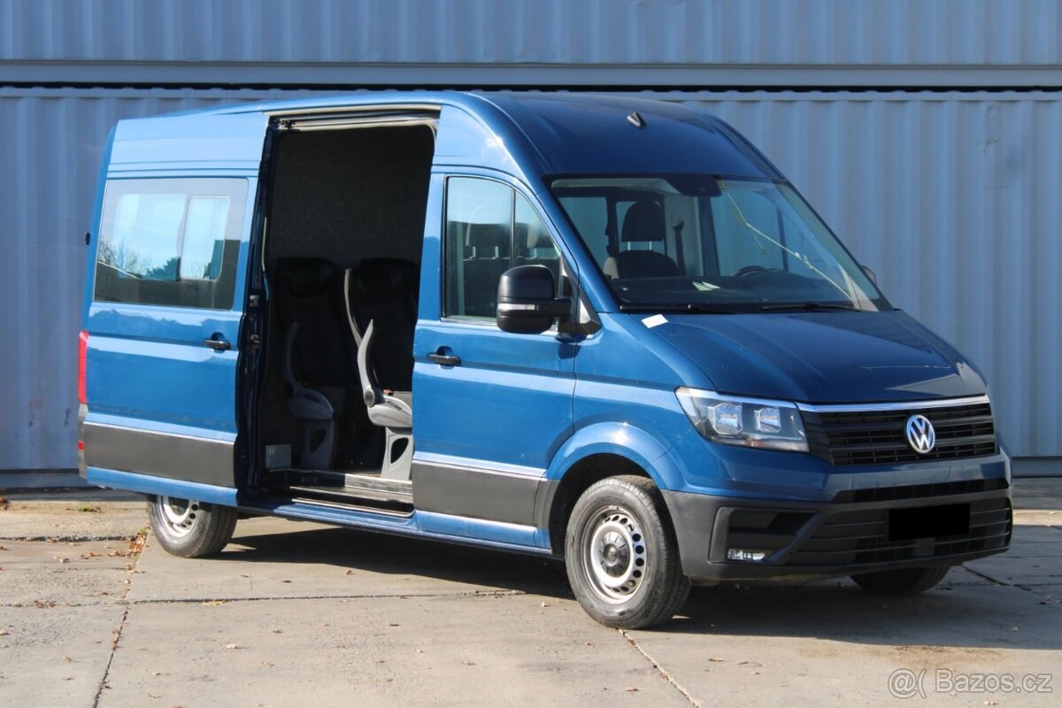 Volkswagen Crafter 2.0TDi,9 MÍST, A/C, TEMPO, ČR - 3
