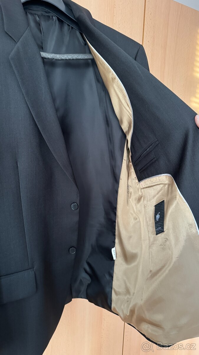 Pánský černý oblek Magra (EU 54) - 3