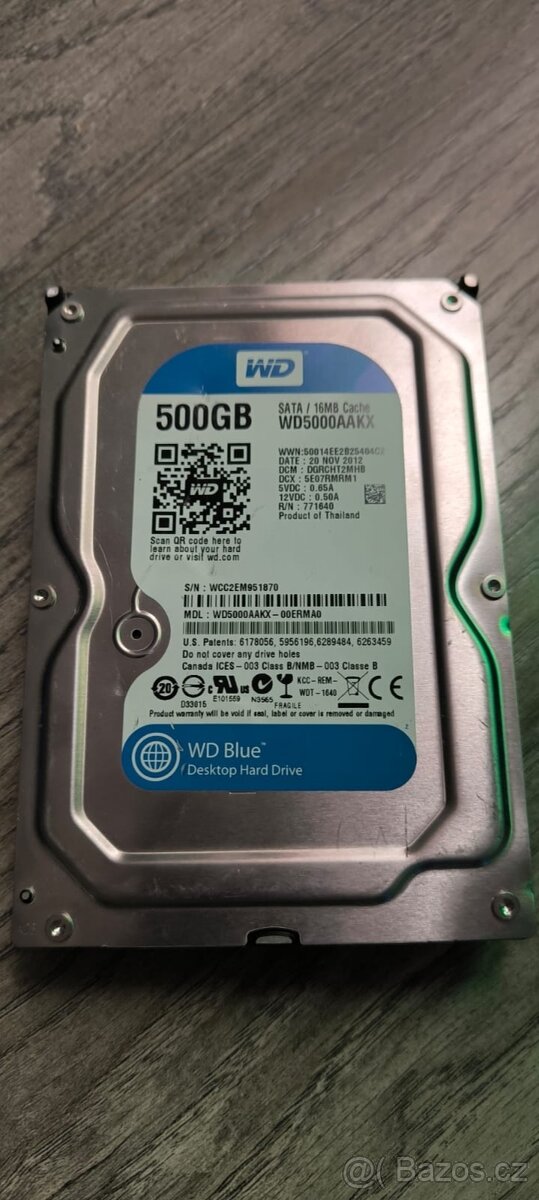 WD Blue 500GB 2ks - 3