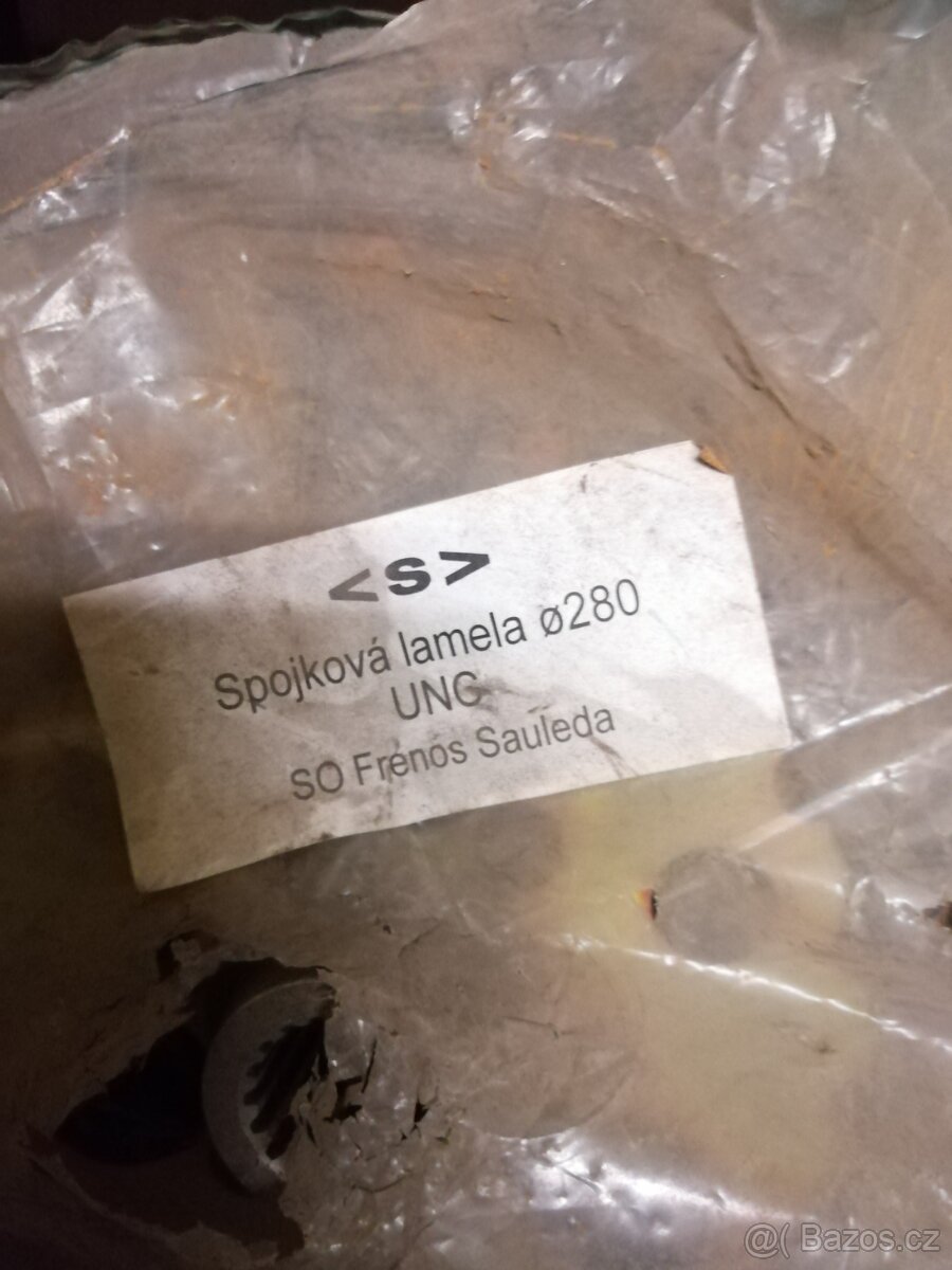 Zetor spojková lamela, brzdový pás - 3