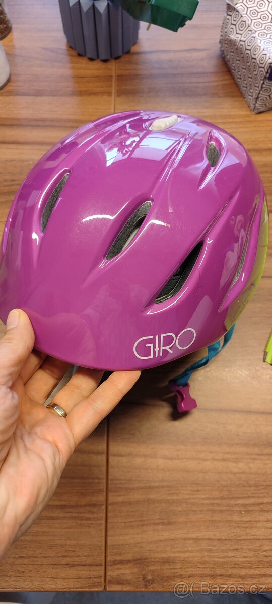 Dívčí přilba GIRO s jednorožcem , vel.S - 3