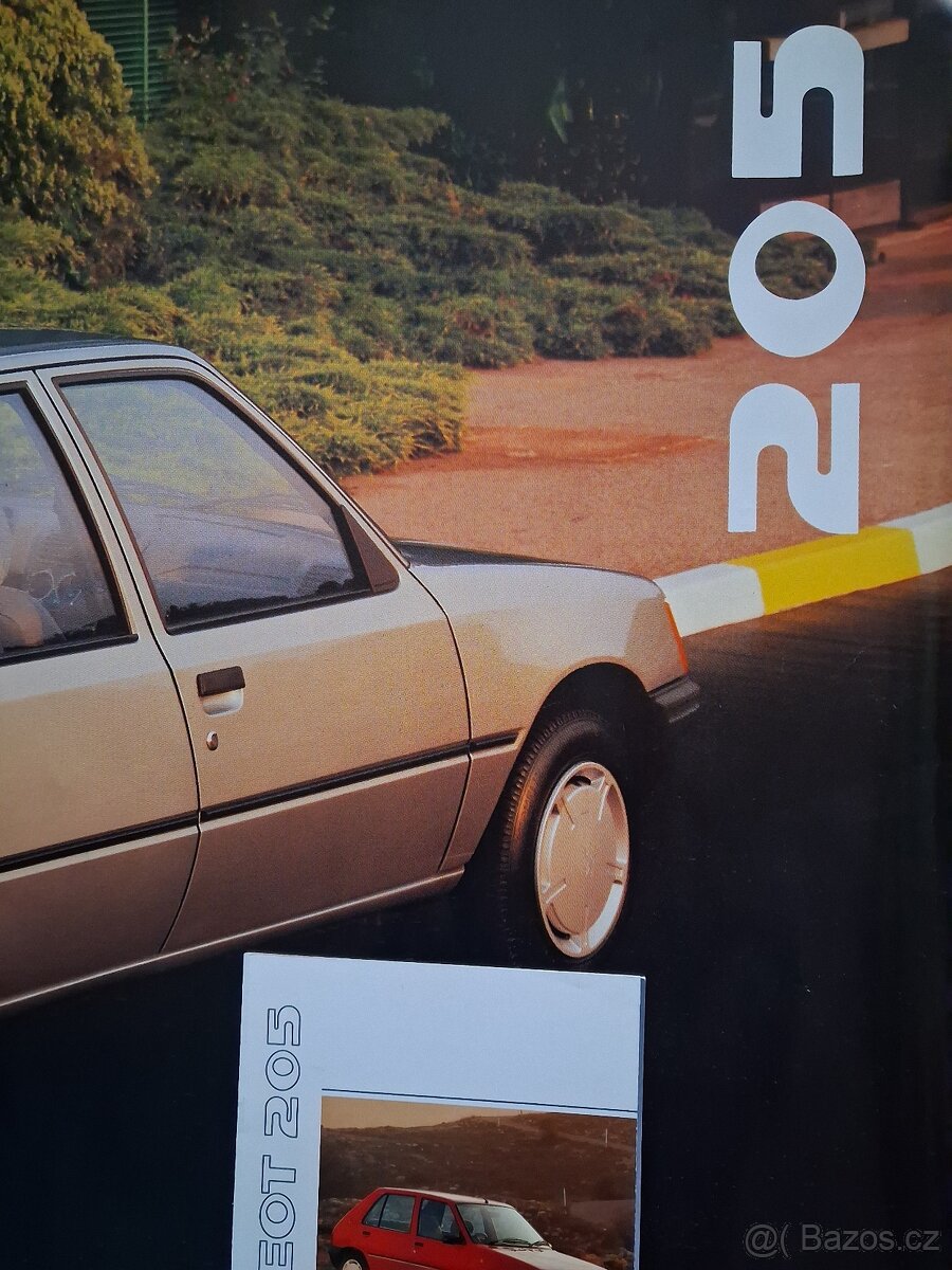 Peugeot 205 GR-PLAKAT - 3