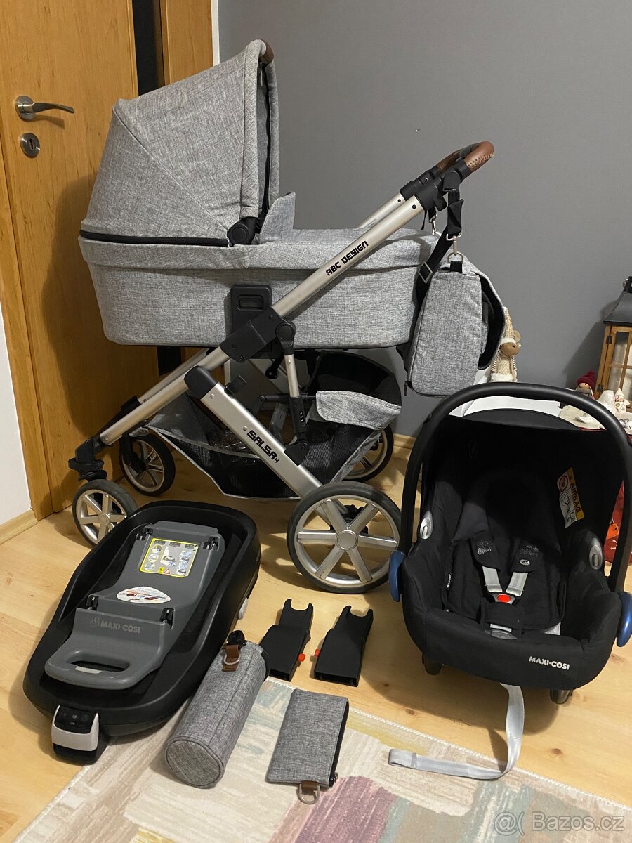 Kočárek ABC Design Salsa 4+Maxi-cosi s ISOFIXEM - 3