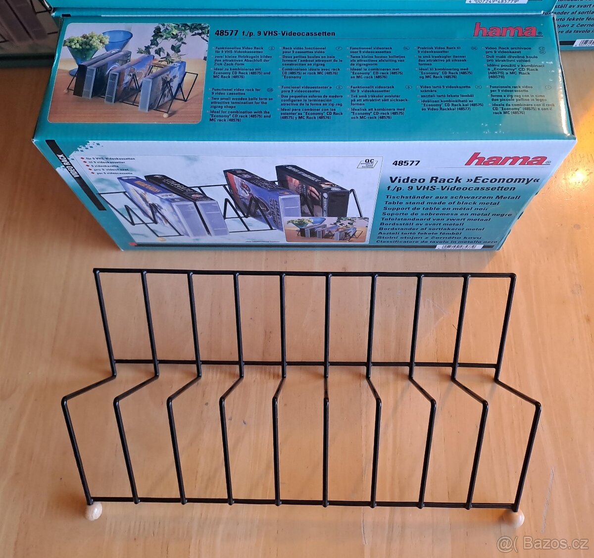 Stojan HAMA pro 9 VHS kazet video kazet - 3