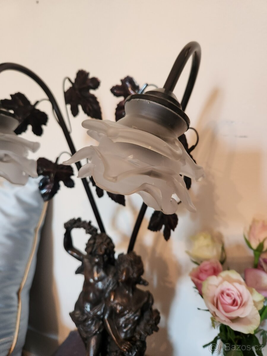 Romantická figurální lampa/lampička - 3