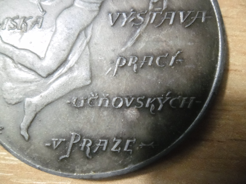 medaile - zemská živnostenská rada pro Čechy 1924 - 3