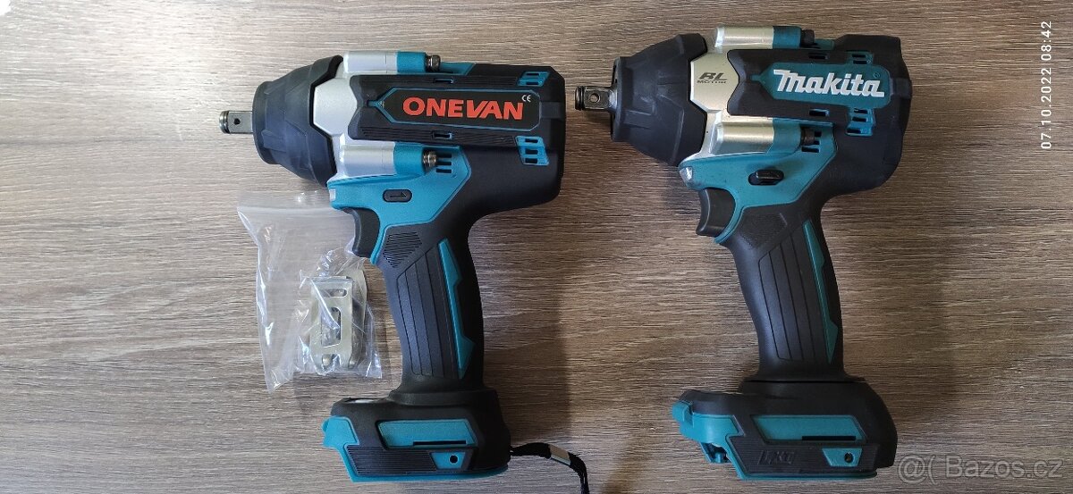 Rázový utahovák 800Nm pro Makitu 18V - skladem - 3