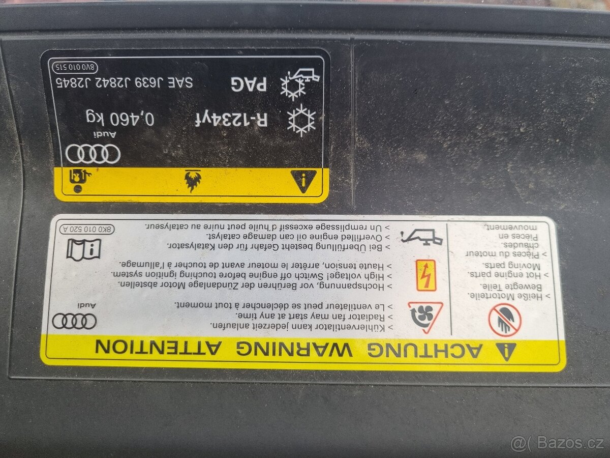 Čelní maska Audi A3 - 3