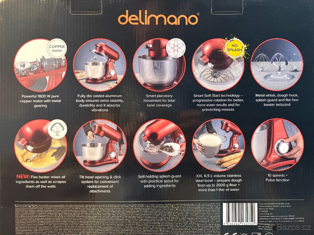 Kuchyňský robot DELIMANO DESIRE - 3