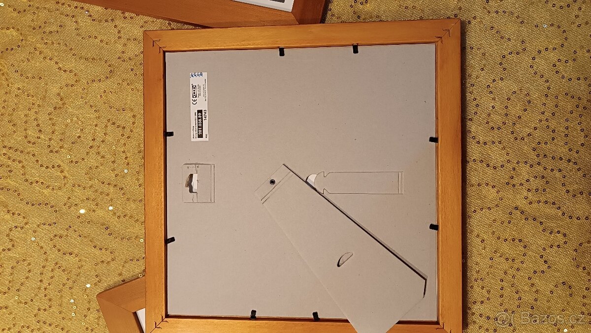 Obrázky v rámu 3ks se zvířaty - 3