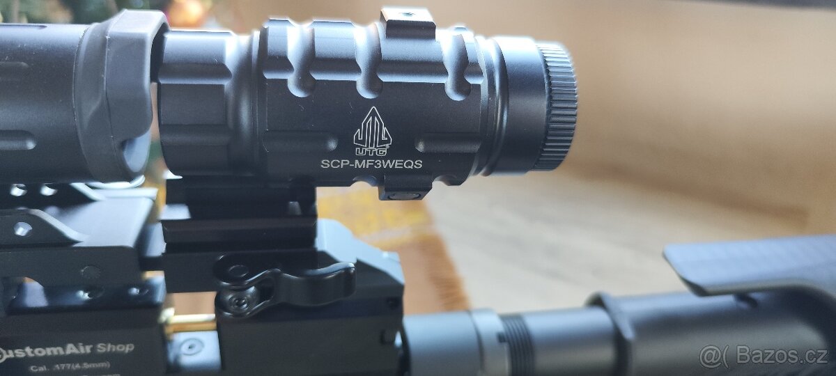 Kolimátor UTG 6" + 3x zvětšovací modul - 3