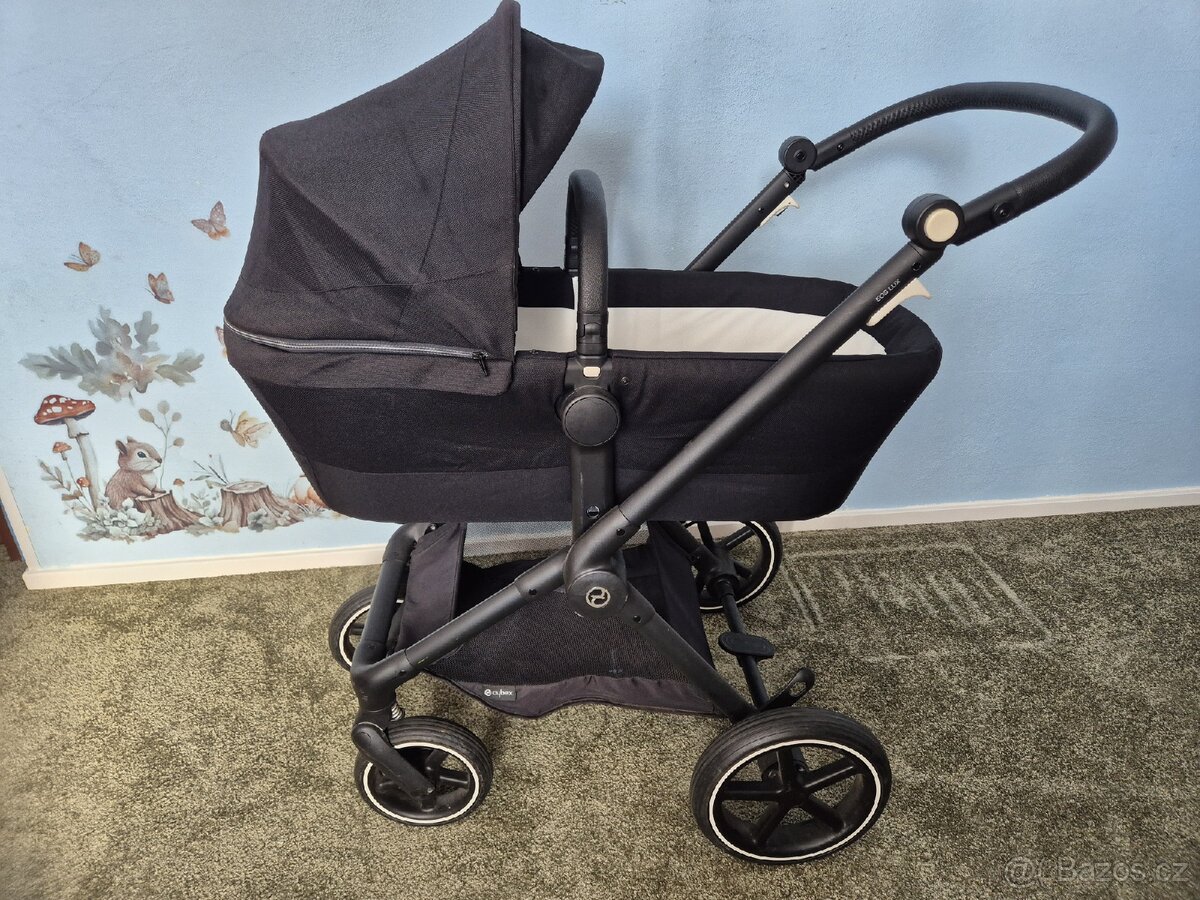 Cybex Eos Lux - Black/Moon Black - 3