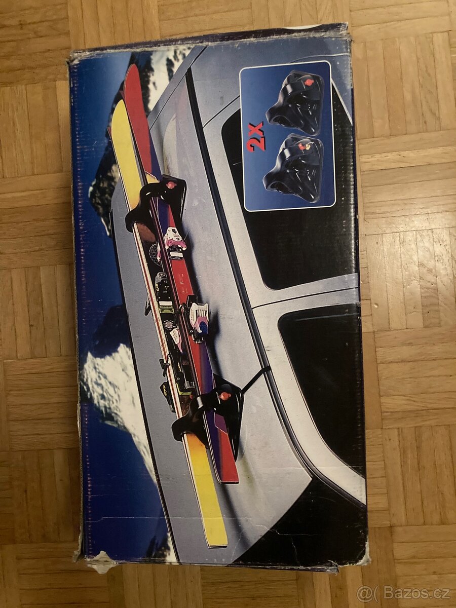 Magnetický držák lyží na auto - 3