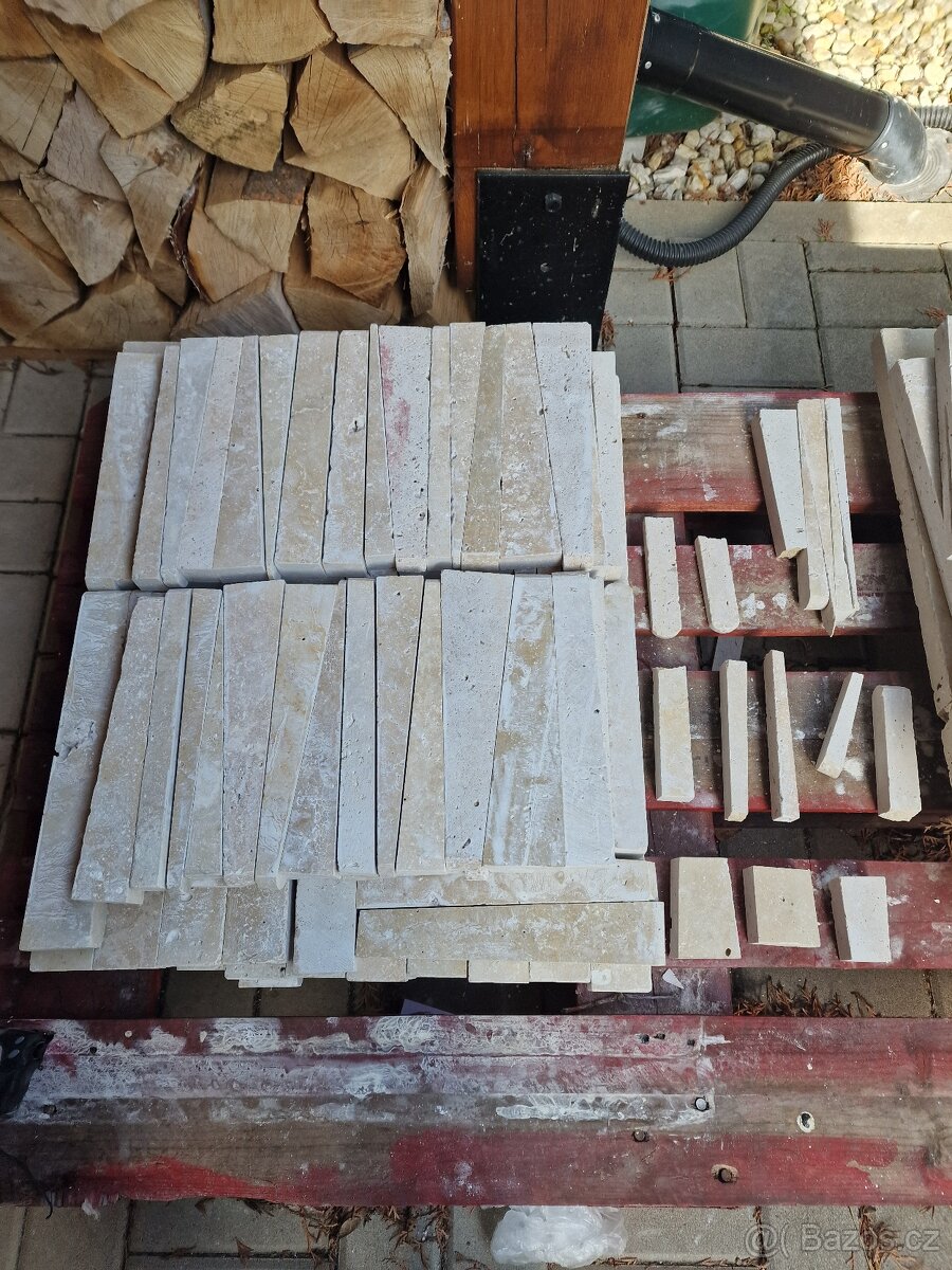 Travertínový kámen - zbytky - 3