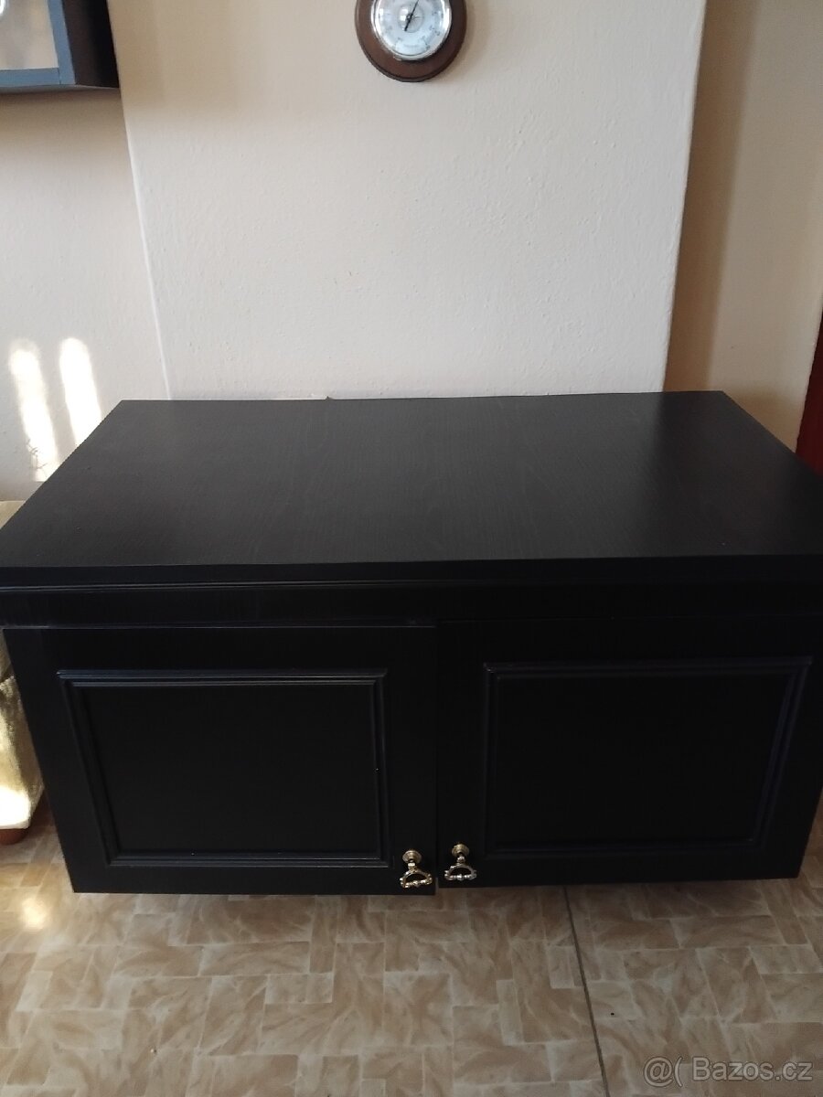 Obývací stěna - černá - 3