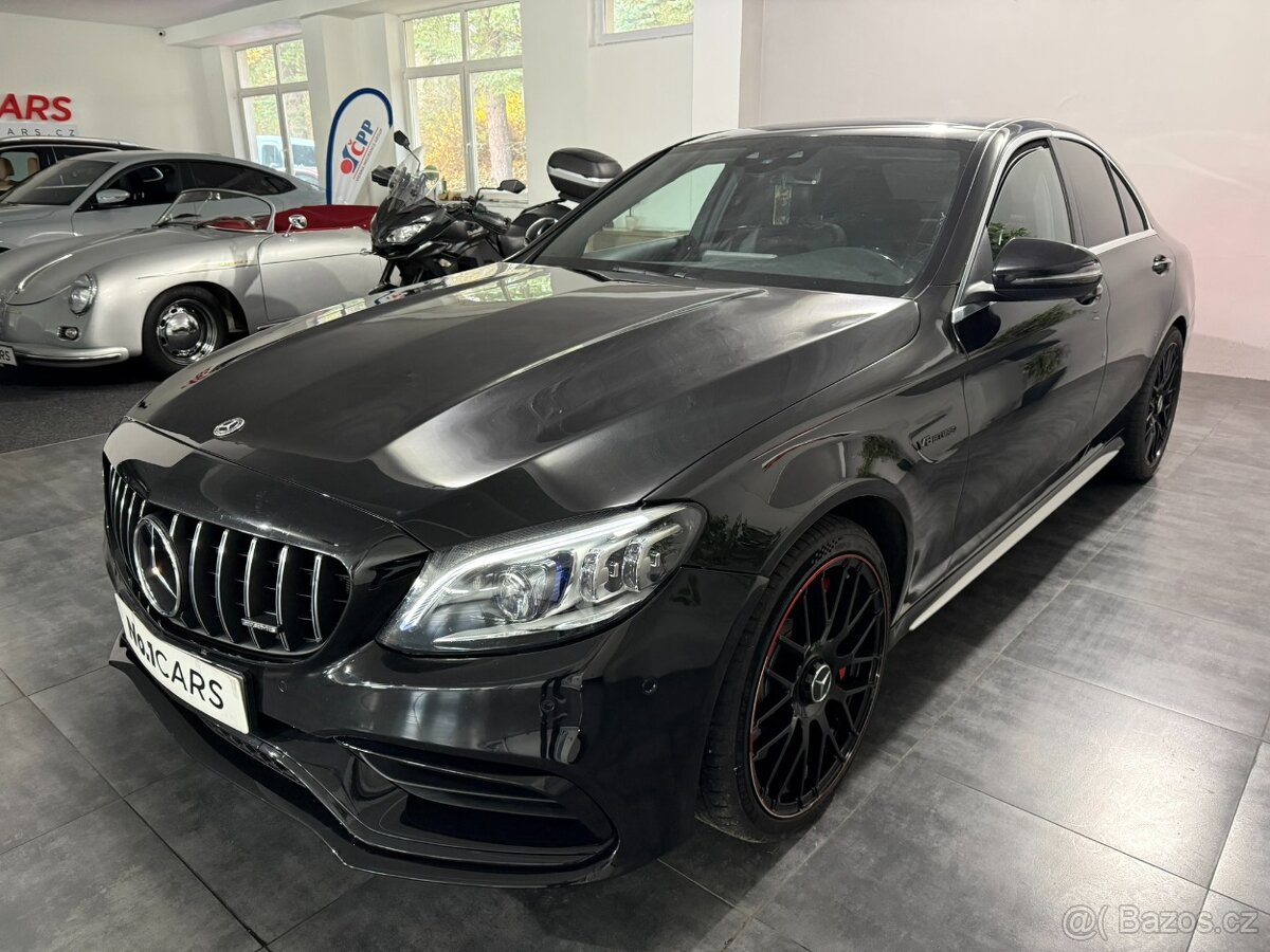 Mercedes-Benz C 4,0 V8 63S AMG BURMESTER PANO DPH - 3