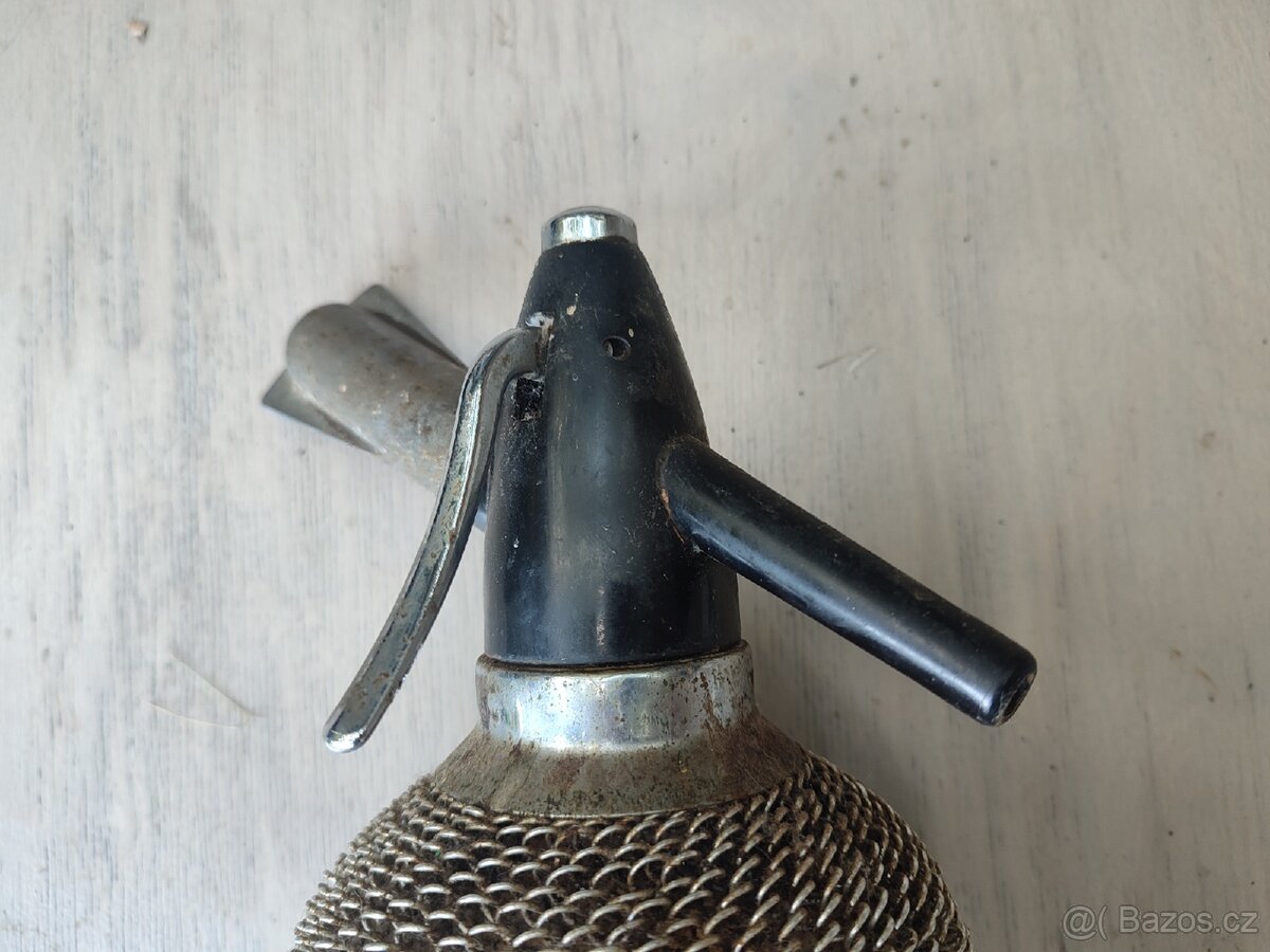 Sifonová lahev - retro Československo - 3