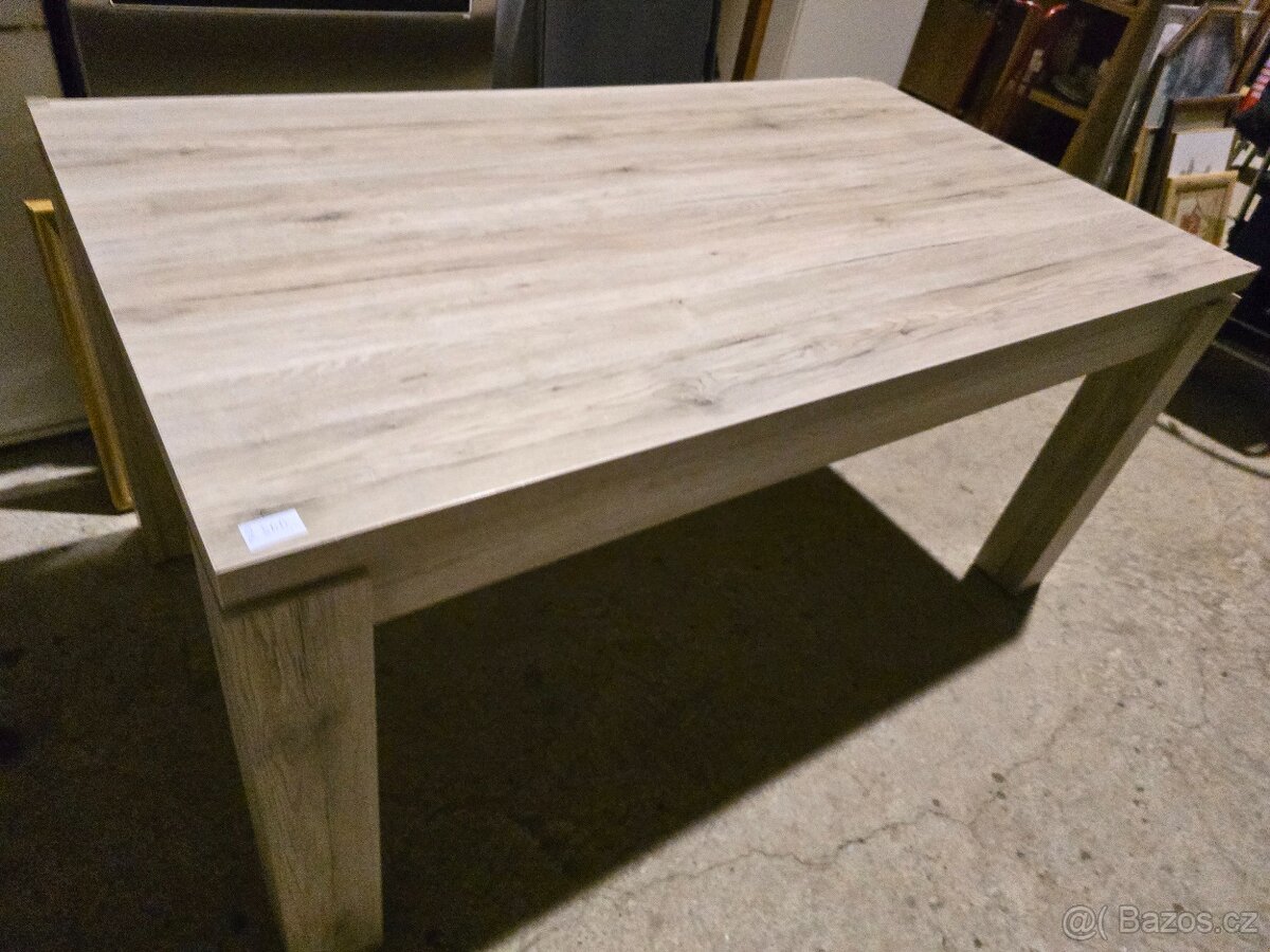 Stůl jídelní nerozkladaci lamino 90x160 výška 76 cm - 3