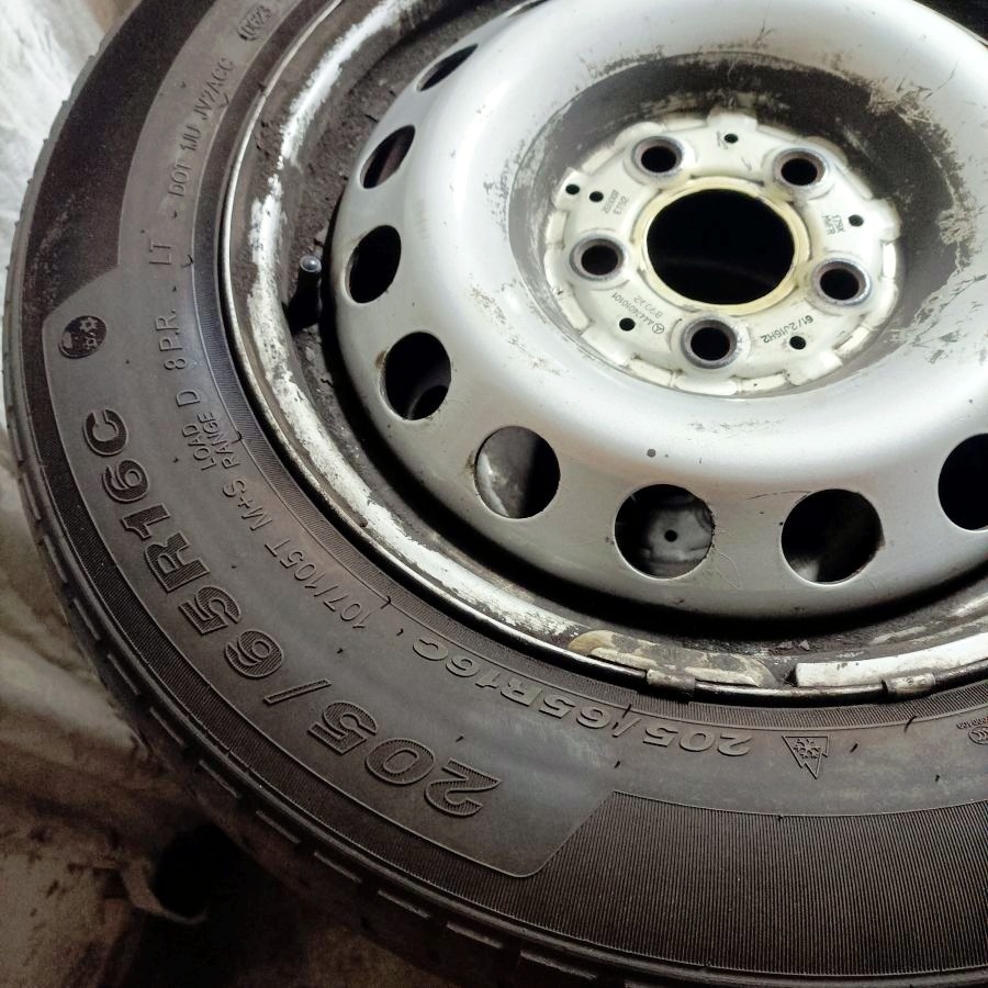 16 C" plechová kola – 5x112 – 6,5J x 16 C" ET52 - 3