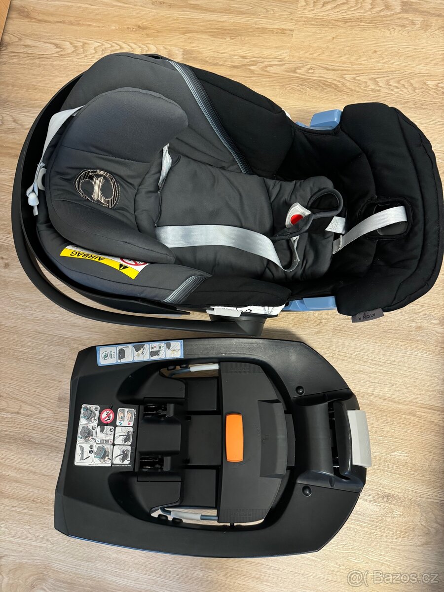 Základna isofix + autosedačka(vajíčko) Cybex - 3