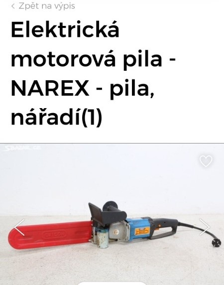 Řetěz na elektrickou pilu NAREX . - 3